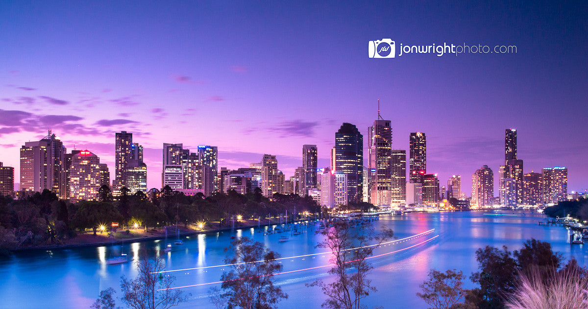 Brisbane City Dusk