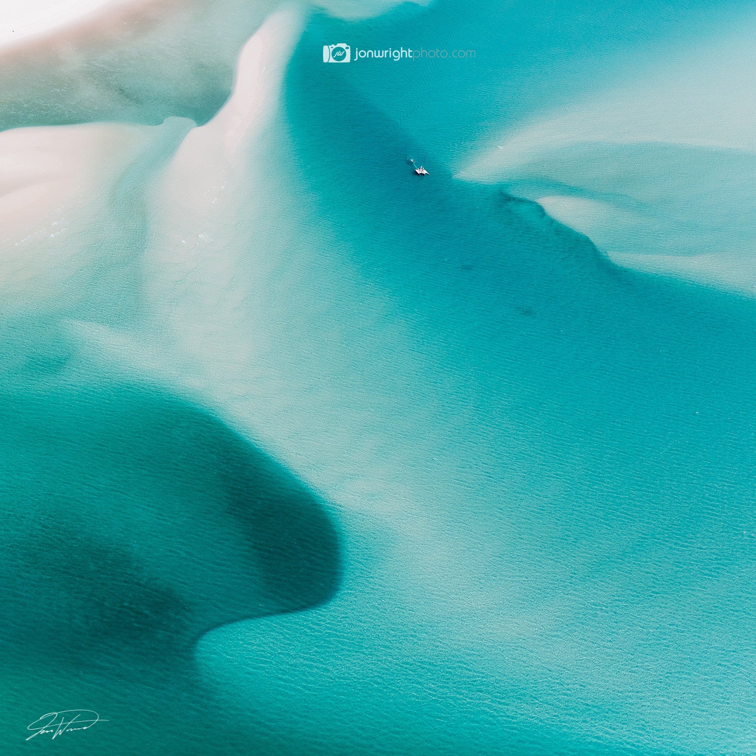 Shark impression - Whitehaven, QLD