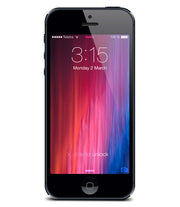 iPhone wallpaper - Distorted Sunset