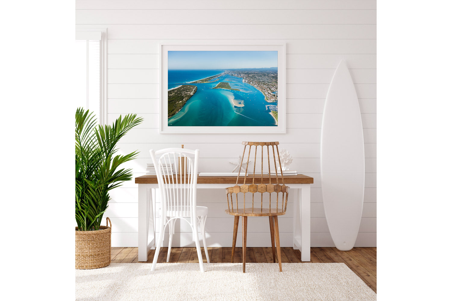 Wave break island surfers paradise print