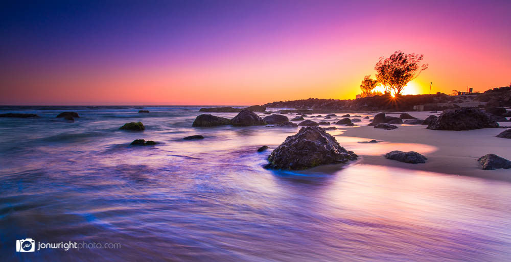 The star of the show - Kirra Beach sunrise